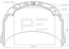 TRAILOR 6050068 Brake Drum